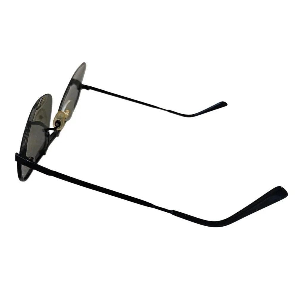 80s‎ Pilot Aviator Lifeguard Prop Sunglasses FRAMES ONLY Black Red Blurry Lenses